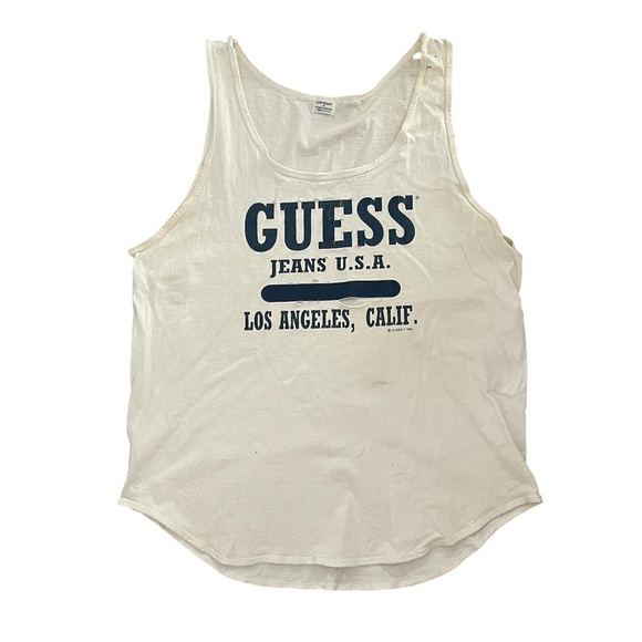 Vintage 90s Guess USA tank top - Picture 1 of 9